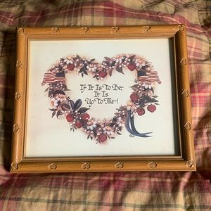 Home Interiors print